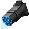 Rehomy Adattatore Tipo 2 a Schuko 16A 3.5KW per Colonnina Ricarica Auto Elettrica - Cavo V2L Vehicle to Load per MG4 MG5 MG ZS, Plug & Play IP54 Impermeabile per Campeggio Emergenza Viaggi
