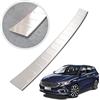 Chromemaster | Protezione paraurti Posteriore | Compatibile con Fiat Tipo Avant dal 2016- | Acciaio inossidabile INOX spazzolato, Argento opaco | Protezione paraurti protegge la vernice del paraurti