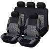 LiYaBaiHuo Coprisedile Coprisedili Auto per FO-rd Focus ST-Line 2020-2023, Copri-Sedile Fodere per Anteriori e Protezioni Interno Accessori, F/Grey
