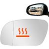 MospdyGear Ricambio per specchietto retrovisore Volks-wagen Touran 2003-2008, specchietto riscaldato sinistro con supporto, sostituisce 1T0857521 (sinistra)