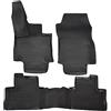J&J AUTOMOTIVE Norm Liners Tappetini Auto su Misura per Toyota RAV4, RAV-4, PHEV 2019-2025, Set da 4 Pezzi, 3D in Gomma TPE, Antiscivolo, Inodore, Colore Nero