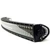 Generico Barra 132cm 300W 100 LED Curva Con Cablaggio Impermeabile IP67 Doppia Fila POTENTE 6500K Bianco Camion Autobus Fuoristrada