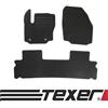Car Mat Co CARMAT TEXER Tappetini in tessuto, adatti per Ford S-Max, 5 posti, anno di costruzione 2012-2015 Basic