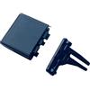 VINCTV cornici bocchette Auto Compatibile con Porsche per Macan 95B GTS S Turbo 2018 2019 2020 2021 2022 2023 Interni AC Uscita Aria Vent Clip Griglia Manopola di Regolazione Trim(Right)