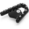 PRFGSGVBV Pedane Moto Per R1200GS R1250GS R 1250 GS R1250 GS R 1250GS 2019 2020 2021 2022 2023 R 1200 GS 2013-2018 2017 Pedale Del Freno Passo Punta Piastra Pedane Poggia Piedi Moto(Black)