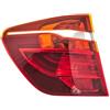 EDA PREMIUM auto FANALE POSTERIORE Sinistra 63217217311 compatibile per BMW X3 F25 2010-2014, esterno, LED, ECE