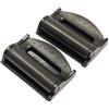 SUKADE 2 Pack Regolatore Cintura di Sicurezza Auto, Morsetto di Bloccaggio Universale in Plastica Auto Veicolo Clip per Bambini e Adulti (Nero)