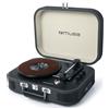 Muse Giradischi stereo in vinile a 3 velocità 33/45 / 78t con bluetooth Muse MT201DG