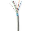 Nedis Bobina di cavo di rete | CAT6 | Fisso | F/UTP | CCA | 50,0 m | Per interni | Rotondo | PVC | Grigio | Confezione regalo