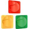 Generico Specchio da parete sensoriale - Acrilico, 25,4x25,4 cm | Specchio interattivo per aula e sala giochi, giocattolo sensoriale per bambini | Decorazioni educative per case, asili e asili