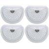 Donkivvy 4 filtri HEPA di Ricambio per aspirapolvere Cordless Black*Decker DVA315 DVA320 DVA325 per Dustbuster, Ricambio # N600601