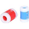 Pssopp Contatore per Maglieria in Plastica Contatore per Righe Segnapunti per Maglieria all'Uncinetto per Accessori per Utensili da Cucito per Anelli di Fila Colore Blu e Rosso(1XL + 1XS)