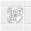 Alwayspon 25 Pezzi X 15cm/6 pollici Adesivi per Piastrelle, Verde Salvia Autoadesivi Adesivi Transfer per Piastrelle per Bagno Cucina, Paraschizzi per Piano Cottura, Peel and Stick Piastrelle Adesive