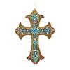 DCIDBEI || Diamond Painting Crocifisso da parete || 17cm*25cm|| croce con pittura diamante perline artigianato cristallo || Decorazione da appendere alla parete della religione di Gesù