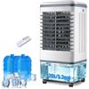 JGJSQYY Condizionatore Portatile Senza Tubo, Silenzioso Raffreddatore d'aria Grande Serbatoio da 20 L, 4 in 1 Multifunzione Evaporativo Mobile, Timer da 7.5 ore,3 Velocità,con Telecomando,Senza Unità Esterna