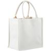 Eleeonora Borse Juta da Rivestire,Borsa di Iuta Riutilizzabile,Borsa della Spesa in Juta,Borsa della Spesa in Iuta,Impermeabile,Portatile,Pieghevole,per Picnic,Viaggi,Spiaggia E Tutti I Giorni