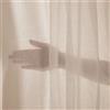 Deconovo Tende per Interni Eleganti in Voile Effetto Lino con Fettuccia - 2 Pezzi Trasparenti Morbidi, Filtrano la Luce Naturale, 140x200 cm, Ideali per Soggiorno e Camera da Letto, Marrone Chiaro