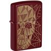 Zippo accendino Limited Edition made in USA teschio geometrico