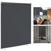 LARS360 - Tenda a rullo per esterni, per balcone, tenda da sole verticale, oscurante, protezione solare, protezione dai raggi UV (180 x 240 cm, antracite)