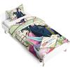 Zhongkaihua The Apothecary Diaries - Set di biancheria da letto da 2 pezzi, stampa 3D, motivo anime Maomao, copripiumino e federe per letto singolo, 135 x 200 cm