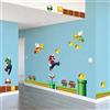 Gemeng Adesivo Super Mario Adesivo da Parete Decorazioni per camerette