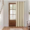 MIULEE Tende Oscuranti per Interni 1 Pezzi 140x245 CM, Tenda Beige chiaro Coprente Termiche Isolanti per Interno con Anelli, Tenda Oscurante Finestra Camera da Letto Salotto