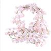 Minnhua 2PCS Fiori Artificiali di Ciliegio Ghirlanda Fiori Artificiali 1.8m Fiori Finti Ciliegio Rosa per Decorazioni Ghirlanda Fiori di Seta Fiori Ciliegio Finti per Casa Porta Muro Matrimonio Feste