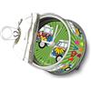 BRISA VW Collection - Volkswagen Orologio da tavolo, orologio magnetico, MyClock anche personalizzabile, regalo fotografico Campervan T1 Bus design (Love Bus/Verde)