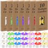 Mardatt 70 lumini in alluminio a lunga combustione, candele non profumate, mini candele tealight per cene romantiche, matrimoni, feste