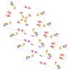 LUCART SPA/FATO PROFESSIONAL SP 250 pz Tovagliette americane in carta con fiori colorati, tovagliette carta monouso 30x40 cm, ideali come sottopiatti bianco