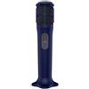 Generic Custodia in silicone per microfono wireless JBL PartyBox, custodia protettiva anti-rotolamento con base di supporto, antipolvere, antiurto, anti-goccia, custodia protettiva leggera e antiscivolo (blu