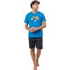 Star Wars Pigiama manica corta Game Wars da uomo, blu, XL