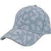 styleBREAKER Cappellino da Baseball in Jeans con Fantasia Leopardata | Cappello 6 Pannelli in Cotone Regolabile | Berretto Unisex con Stampa Animalier per Sport & Tempo Libero,