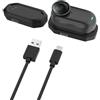 Generico Per Insta360 GO 3S Base di Ricarica Protezione da Cortocircuito, Base di Ricarica Rapida, Caricabatterie Portatile ad Alta Efficienza per Videocamera Sportiva 360 GO3/3S.