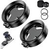 Smarbettiy Filtro CPL per telefono 52 mm lente magnetica riduce i riflessi e migliora il colore per smartphone con ABS design leggero include protezione (2 pezzi)