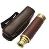 YJSD Cannocchiale monoculare pirata, mini telescopio per visione notturna in ottone 25x32 per navigazione di viaggio Voyage View Guardare i giochi