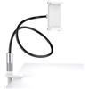 FISIDI Supporto for treppiede for telefono, supporto for telefono cellulare Supporto for tablet for telefono cellulare a collo di cigno flessibile regolabile a 360° for tablet smartphone da 4,0-12,9 pollici