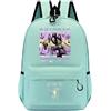 Generisch Mengmiao K-Katseye, zaino unisex per bambini, impermeabile, con scomparto per laptop, grande spazio, stile coreano, zaino per fan con Sophia Manon Daniela Lara Megan Yoonchae, 5#3, 42*25*10 CM