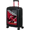 American Tourister Dashpop Disney - Bagaglio a Mano 55x40x20/23 cm, Trolley Cabina Rigido Espandibile per Ryanair & la Maggior Parte delle Compagnie, 41/47L, Racing Mickey