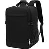 Lossga Zaino 55x40x20 Zaino da Viaggio Aereo Bagaglio a Mano Piccolo Zaini Aereo Borsa da Cabina Impermeabile per Uomo Donna