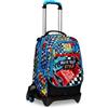 SJ GANG STYLE JAM GANG Jack 3WD Trolley, Unisex - Bambini e ragazzi, Multicolore, Taglia Unica