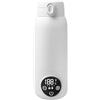Leikurvo Scaldabiberon portatile per neonati, 500 ml, con controllo preciso della temperatura, 45 °C - 55 °C, senza BPA, per latte materno e formula, viaggi e notte
