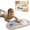 Hakuna Matte Tappetino d'acqua per bambini, 73 x 42 cm, tappetino per l'acqua Tummy Time a partire dai 3, 6 e 9 mesi, giocattolo sensoriale con glitter, Montessori, tappetino per giochi d'acqua
