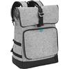 Babymoov A043801 Zaino Fasciatoio Le Sancy Smokey, 1.42 Kg