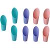 TOYANDONA Set 9 Pezzi Paletta da Giardinaggio in Plastica per Terra e Fiori, Strumenti Robusti per Trapianto e Coltivazione di Piante in Vaso Colore Casuale