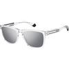POLAROID SUNGLASSES FRAMES PLD 2161/S CRYSTAL 57/18/140 UNISEX ADULTI, cristallo, 57/18/140