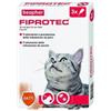 Beaphar B.v. Fiprotec Gatti 50mg Trattamento Delle Infestazioni Di Pulci E Zecche 3 Pipette Spot-on