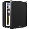 Klarstein Happy Hour Mini Frigo, Frigo Portatile da Camera, Frigorifero Piccolo Silenzioso da Ufficio, Mini Frigo Bar con Illuminazione Interna e Ripiani Rimovibili, Frigo Bar da Campeggio 6-18°C, 38L