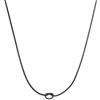 Generico Collana Donna Marlù 25CN0001N con nodo catena snake Nero