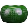zhuBAOHE Vero Anello Giada Verde Spinacia Hotan Naturale per Uomini Inciso Sutra del Cuore Buddista Spirituale Feng Shui Protezione Fortuna,22mm